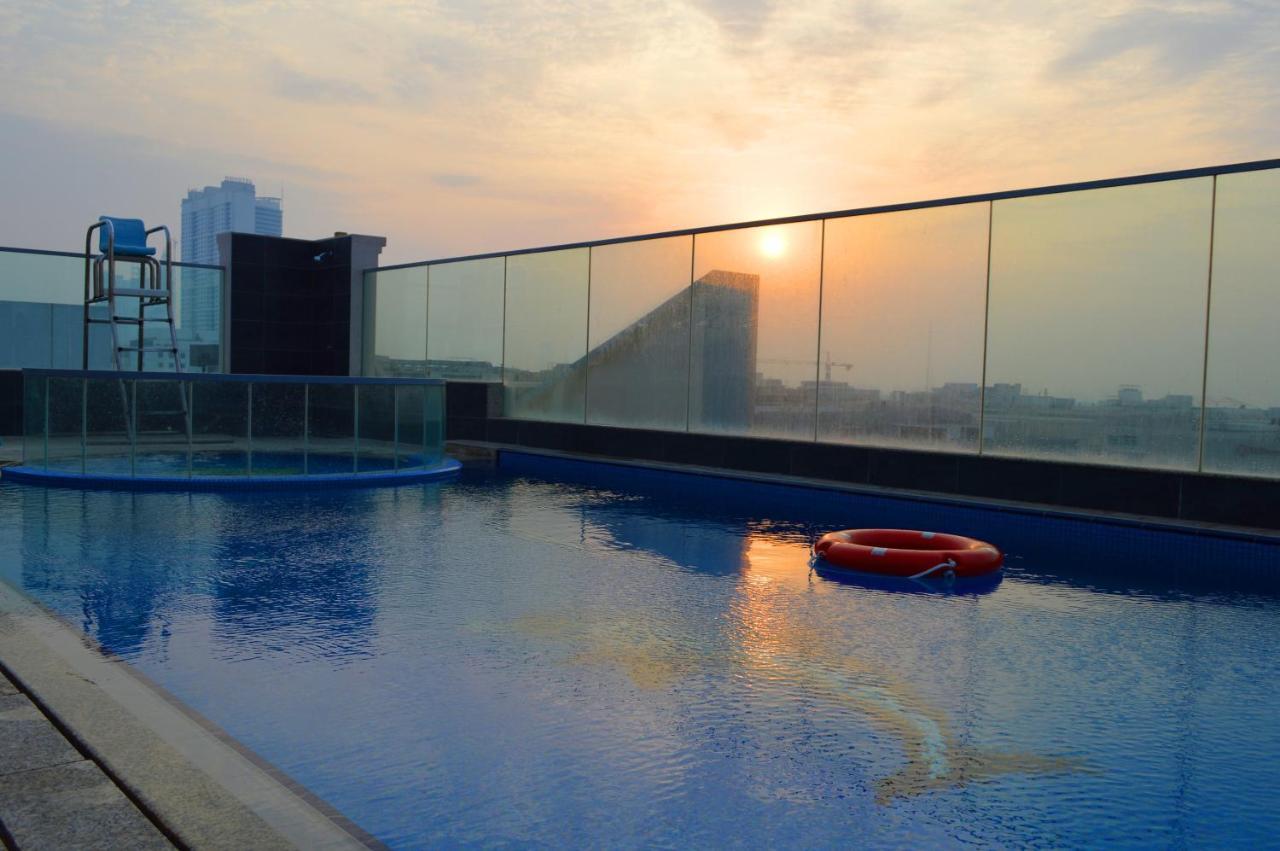 Tulip Al Barsha Hotel Apartment Dubai Exterior photo