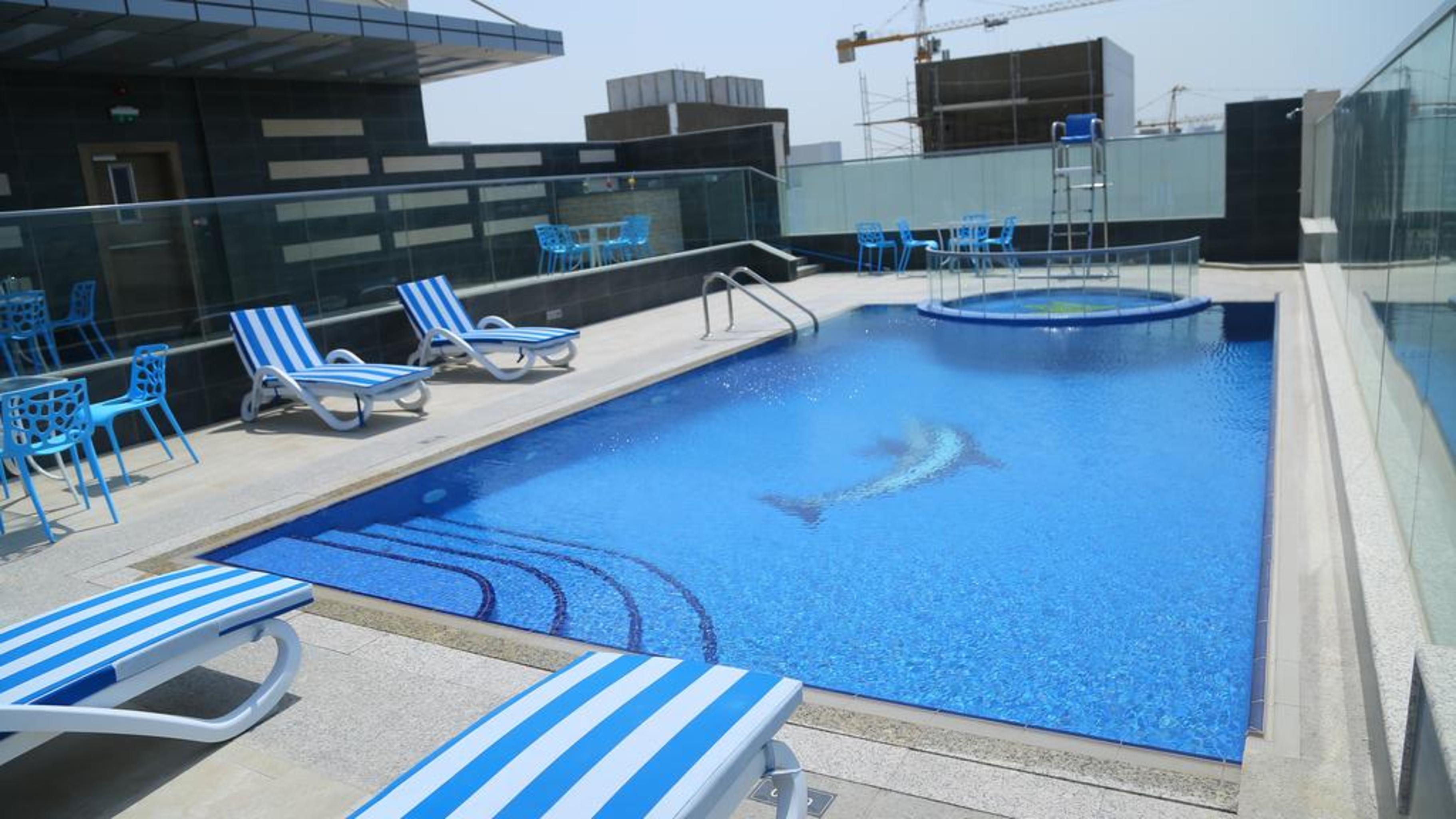 Tulip Al Barsha Hotel Apartment Dubai Exterior photo